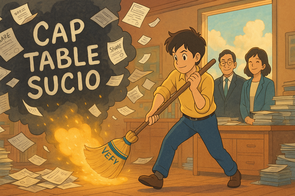 Cap Table “Sucio”: el asesino silencioso de rondas